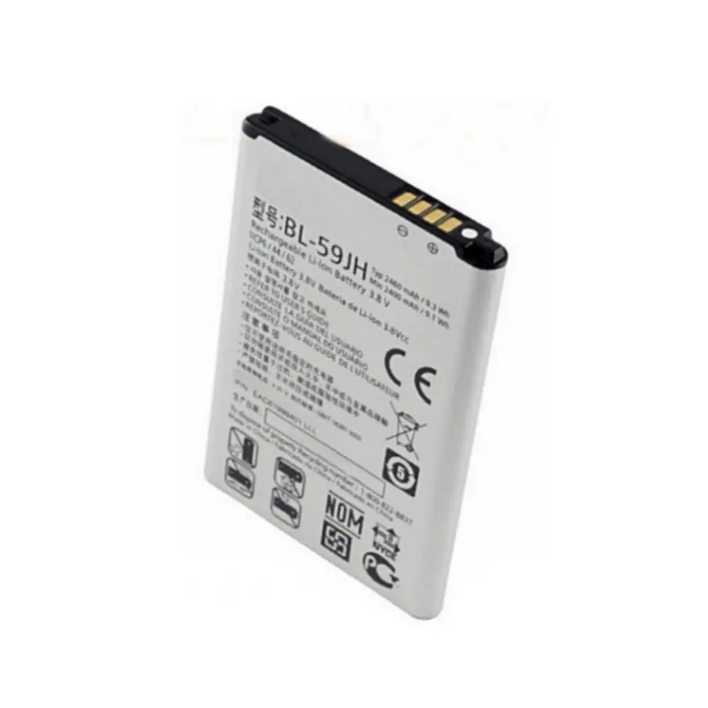 2460 мАч BL 59JH для LG Optimus F3Q D520 F5 AS870 F6 D500 Lucid2 Смартфон высокого качества запасная