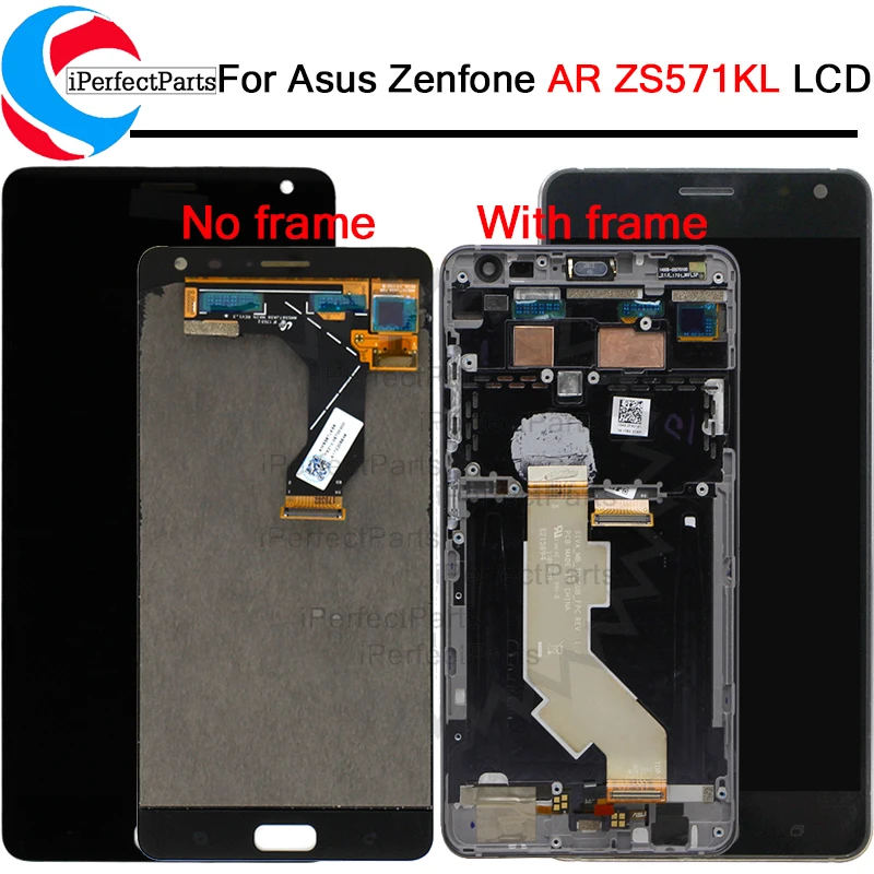 5.7'' Original For Asus Zs571kl Lcd Display Assembly With Frame For