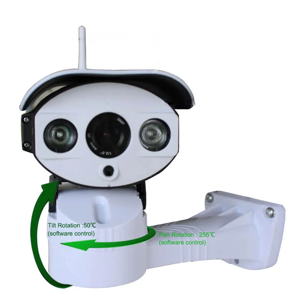 4X optical zoom ptz 960P wireless surveillance outdoor micro camera