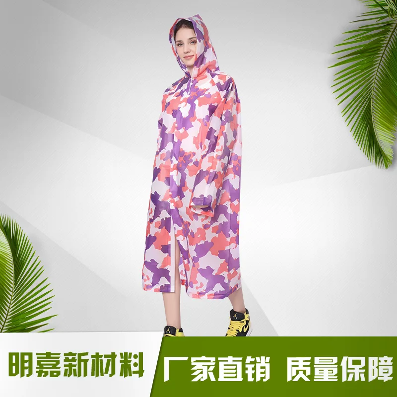 

New EVA Creative Rainwear Waterproof Multifunctional Windswear Rainwear Outdoor Travel Adult Rainwear