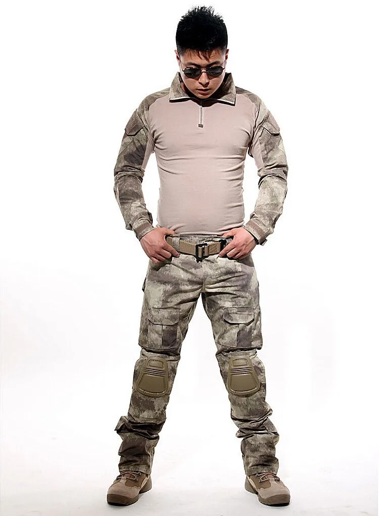 3AT-FG лягушка страйкбол армейская Военная Униформа тактическая BDU USMC темно-синие уплотнения боевой Pandex CP модуль лягушка костюм(куртка+ брюки) Мультикам
