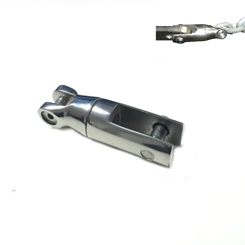 

1PC Boat Anchor Chain Swivel Connector 316 Stainless Steel 5/16"-18 Marine Hardware Yachting Accessories