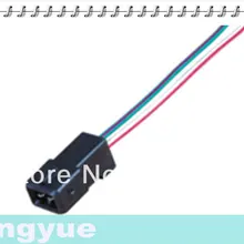 Longyue 10 шт. Универсальный адаптер мужской ev1 Топливная форсунка проводка разъема Вилки 15 см провода