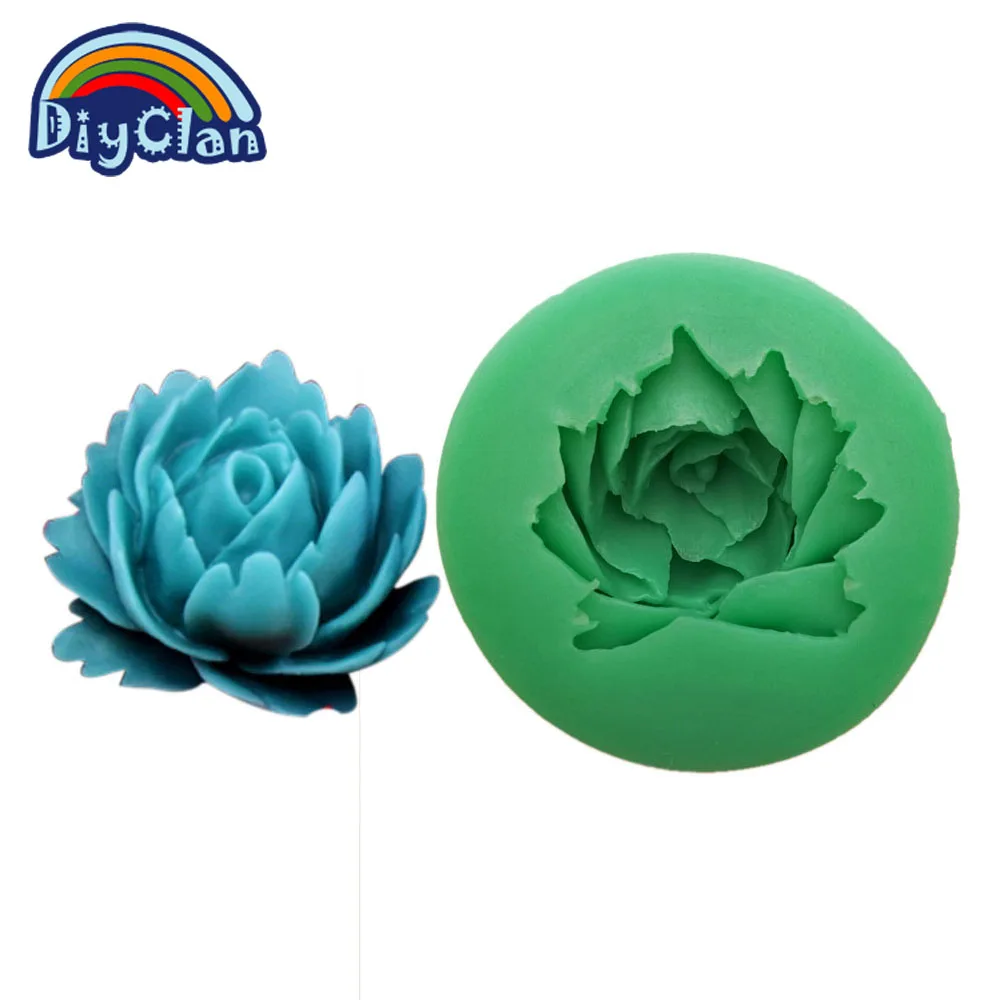 

NEW Silicone molds for cake decorating fondant molds mini flower polymer clay sugar chocolate candy mould kitchen F0019HM35
