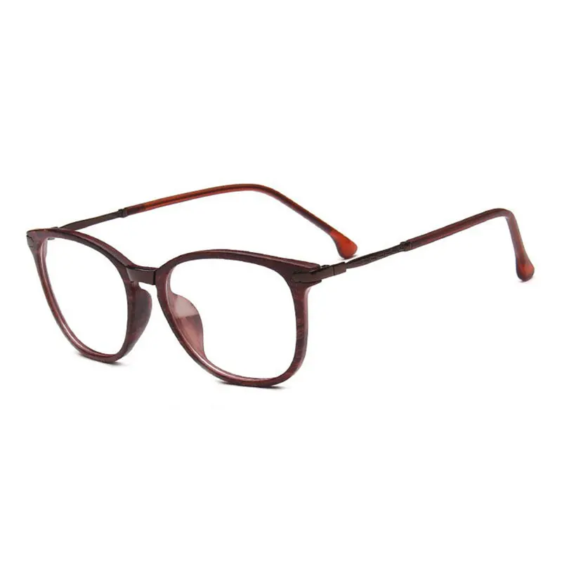 

New High Quality Fashion Frames Eyeglass Myopia Glasses Women Frame METAL Legs Brand Spectacle Frames Men Optical UV