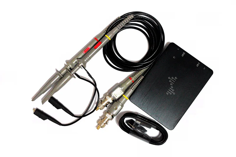 DSCope C20 C20P цифровой USB осциллограф 2 канала 50 МГц 200MSa/s - Цвет: C20P