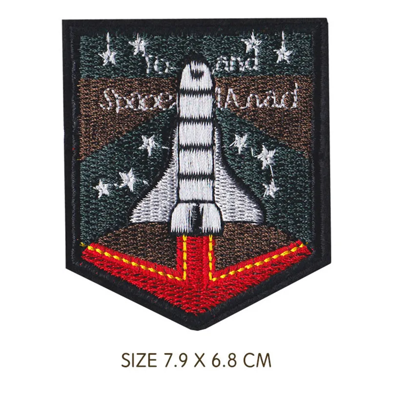 США пилот планета астронавт космический корабль Космический Шаттл ракета значок патч джинсы куртки Сумка Обувь украшения аппликация нашивки