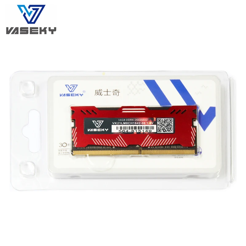 VASEKY ноутбук ddr4 ram 4 ГБ 8 оперативной памяти 16 Гб встроенной 2133 МГц 2400 2666 3000 карта 260pin