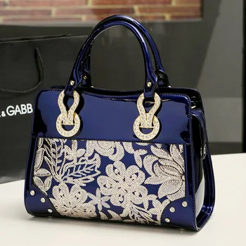 

3990 Wholesale female bag European and American fashion Lady Shoulder Bag Brand Leather Handbag
