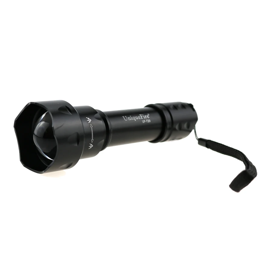 Светодиодный фонарик UniqueFire UF T20 CREE Q5 зеленый/красный свет 3 режима для охоты