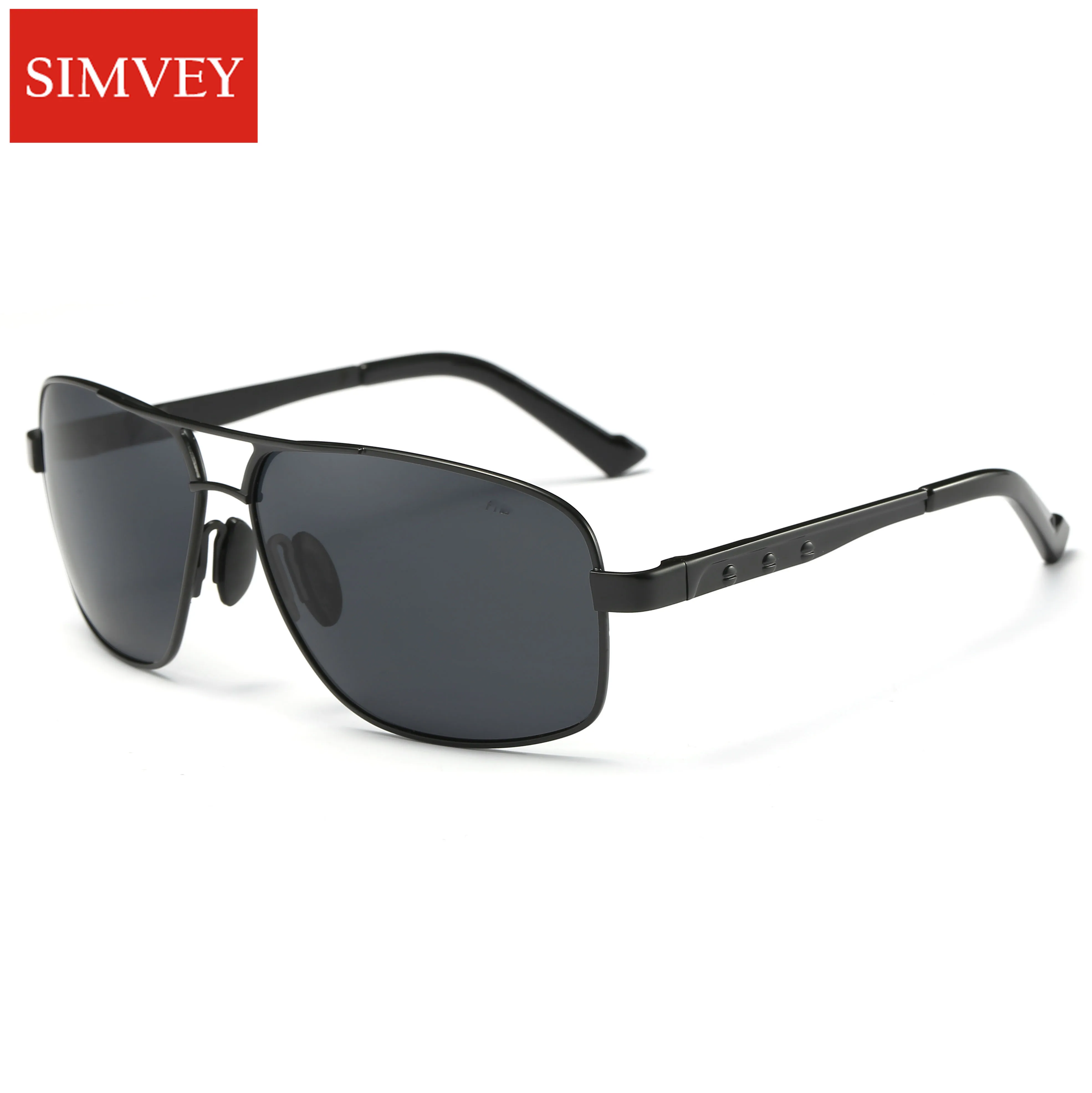 Simvey Retro Design Men Classic Driving Golf Sunglasses HD Polarized