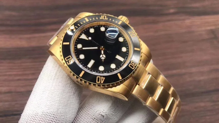 

Hot Sale Mens Watches High Quality Stainless Steel Date Watch Automatic Movement 40mm Ceramic Bezel 116610 Waterproof Wristwatch