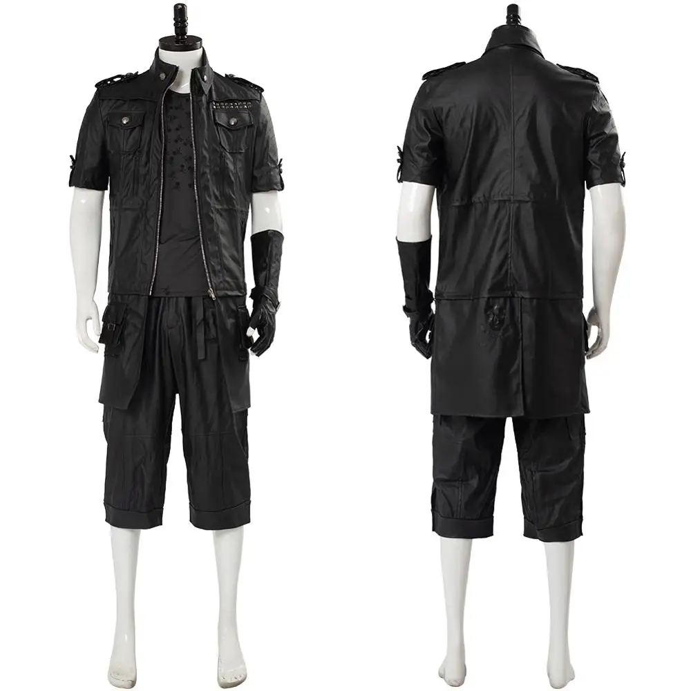 Костюм для взрослых FF XV FF15 Noctis Lucis Caelum Noct костюм косплея Мужской и Женский
