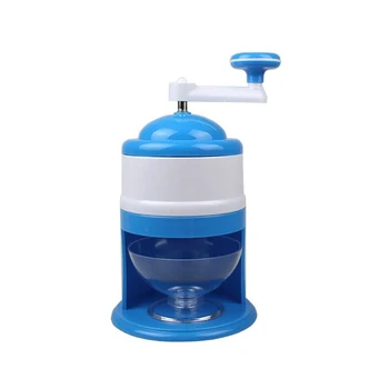 

Portable Hand Crank Manual Ice Shaver Crusher Shredding Snow Cone Maker Machine Tool TB Sale