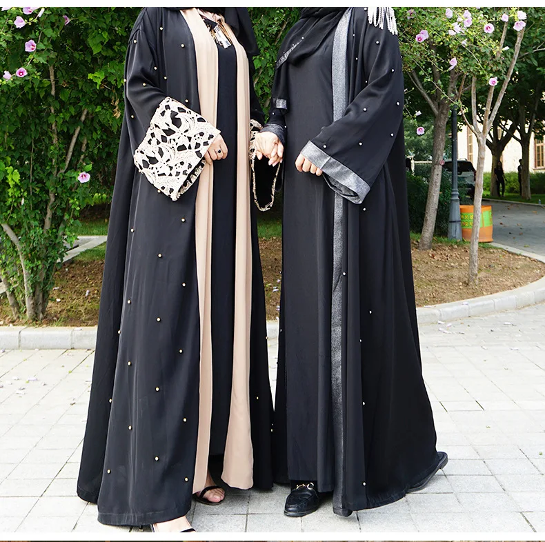 Дубай Абая для женщин черное кимоно кафтан арабский ислам Турция хиджаб платье кардиган турецкий Elbise Mubarak ислам ic одежда