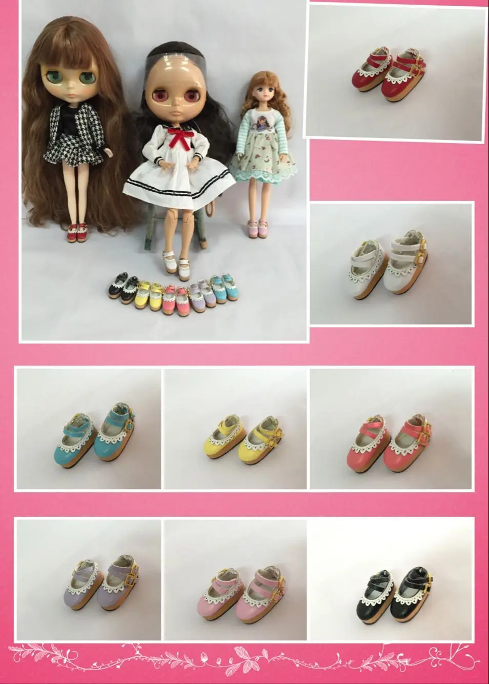 

blyth doll shoes size 2.8cm kmllkie