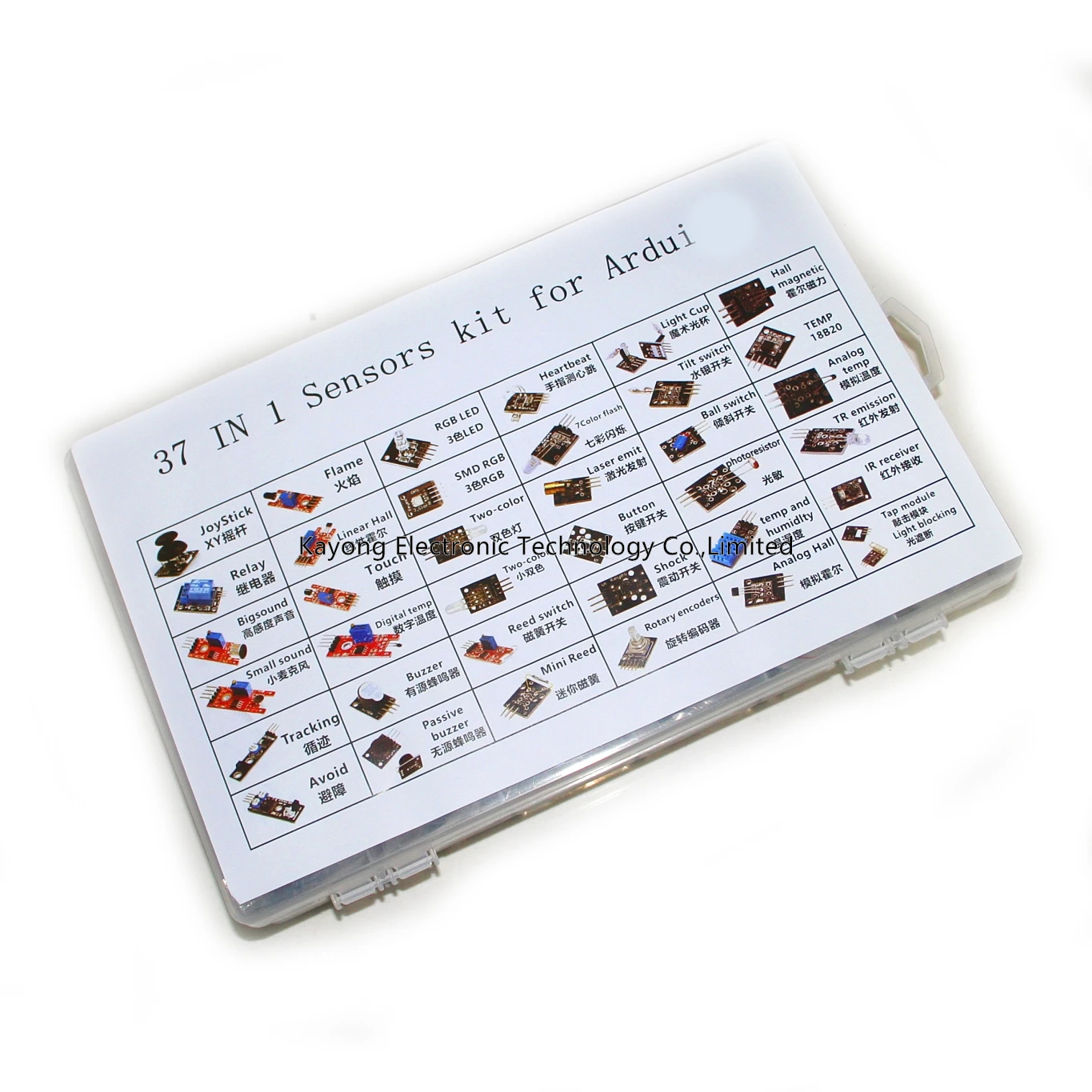 

37 IN 1 SENSOR KITS HIGH-QUALITY Starters Works with Official Boards
