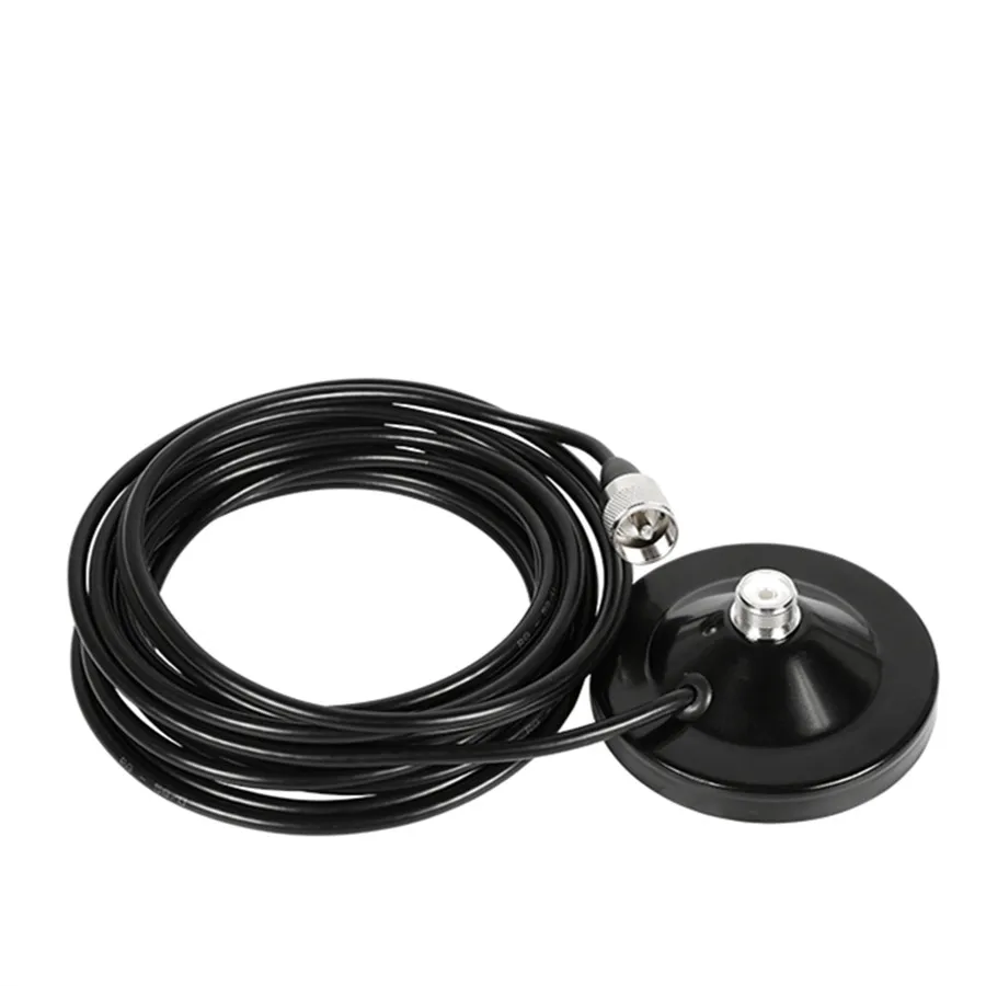 

Magnetic Antenna Base 5M Feeder Cable 13CM Magnet PL259 port Two Way Radio Accessories Two Way Radio For Mobile Radio