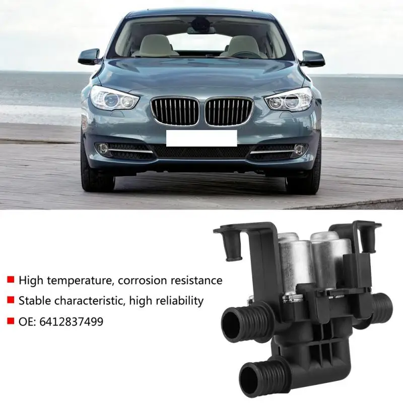 Iron Heater Control Valve Dual Solenoid for BMW 5 Series E38 E39 E46