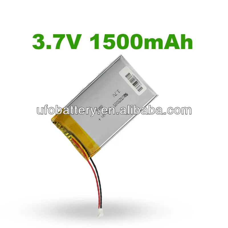 3 X LP325085 GPS battery 1500mAh3.7v rechargeable batery li po