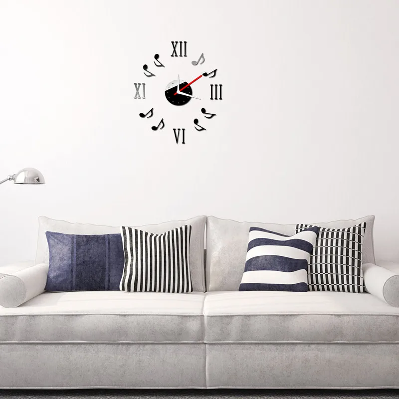 Note Muzieknotatie DIY Zelfklevende Interieur Muur Creatieve ... Note Muzieknotatie DIY Zelfklevende Interieur Muur Creatieve ...