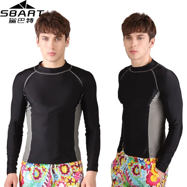 camiseta para natacion hombre
