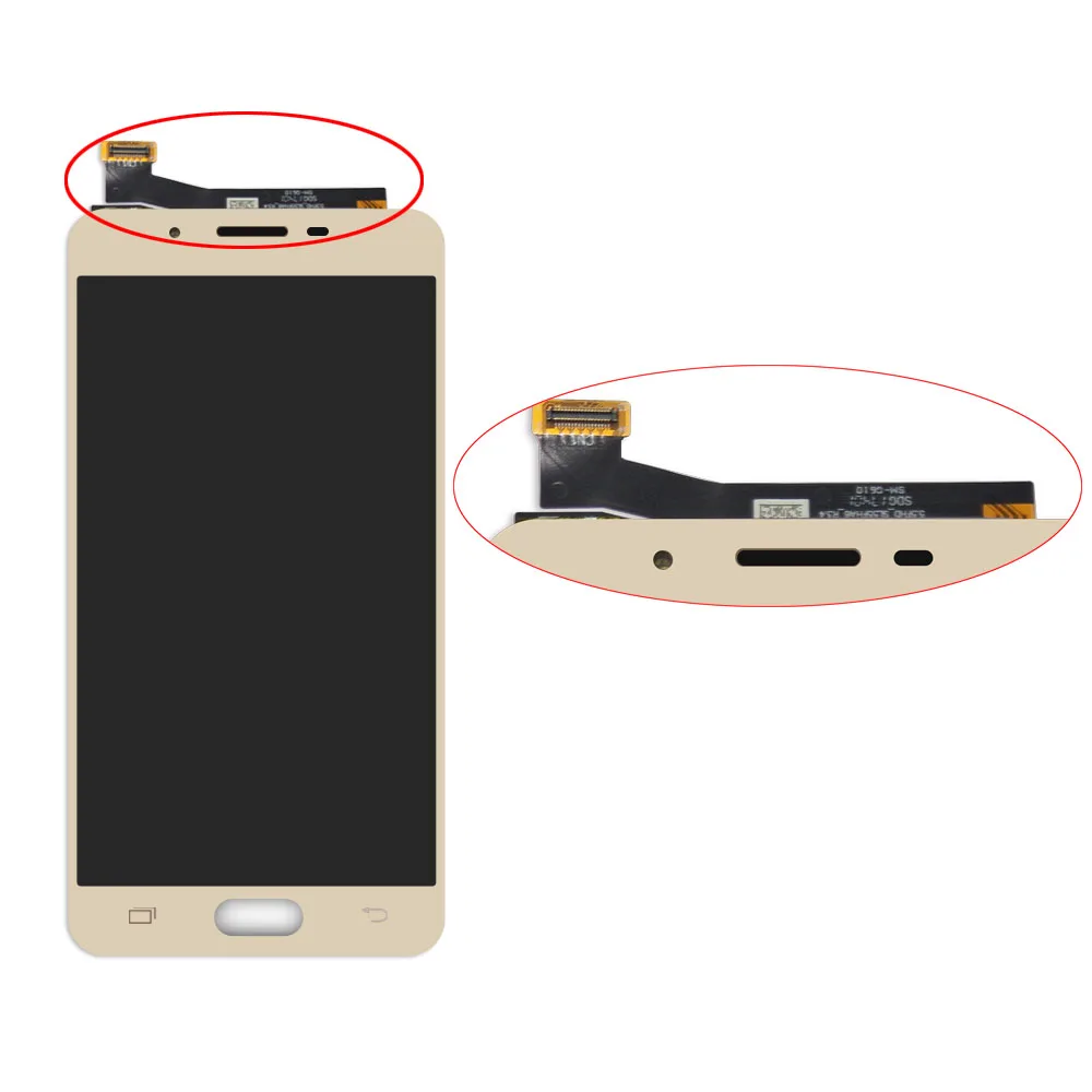 ЖК дисплей Pantalla для SAMSUNG Galaxy J7 Prime 2016 G610 G610F G610M G610K G610L G610Y панель с сенсорным