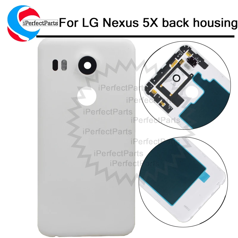 5 2 &quotдля LG Google Nexus 5X Задняя крышка батареи задняя дверь Корпус чехол запасные