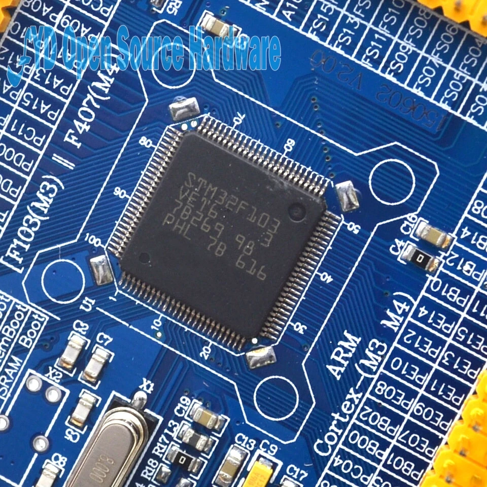 STM32 макетная плата STM32 STM32F103VET6 минимальная системная плата основная плата cortex-M3