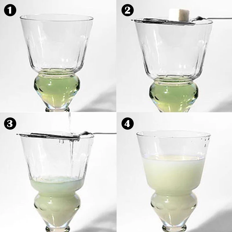 HOURONG 1 шт. ложка для абсента из нержавеющей стали в стиле ретро ...