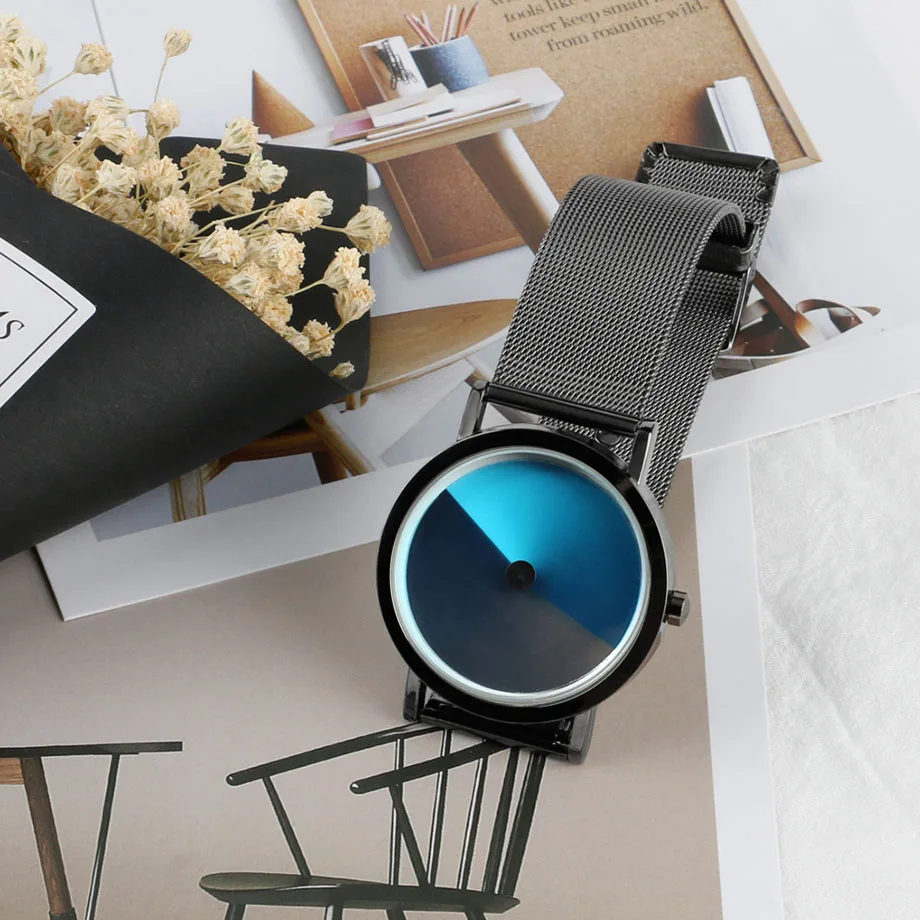 Unique Creative Rotation Women Watches 2017 Top Luxury Fashion ladies Aurora Quartz Wristwatch Stainless Steel Relogio Feminino (22)