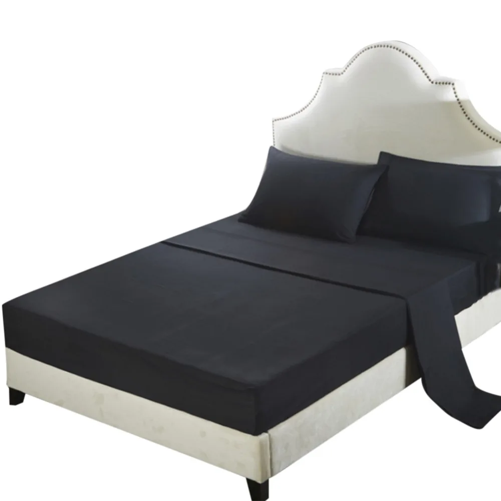 EHOMEBUY الحديثة أطقم أغطية أسرة ناعمة ورقة المفرش المخدة المنزل فندق غرفة نوم الفراش مجموعات جديد وصول بسيطة الشمال نمط