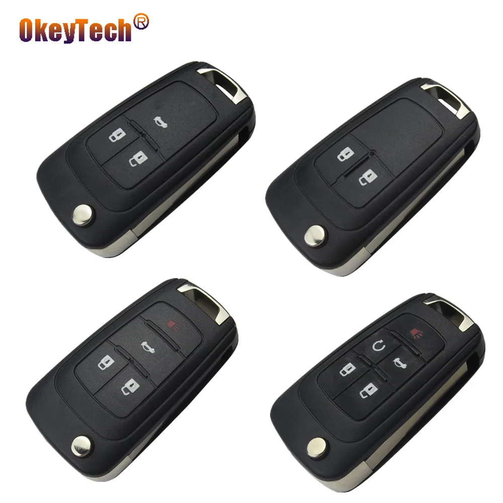 car key shell for opel