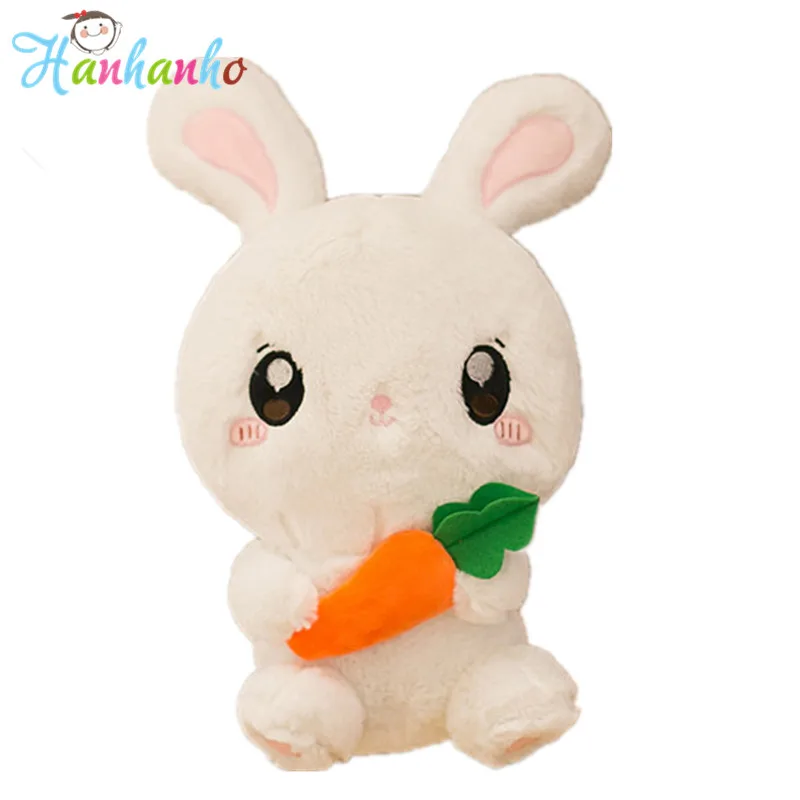 Super Cute Rabbit Doll Kawaii Stuffed Animal Fluffy Bunny Plush Toy