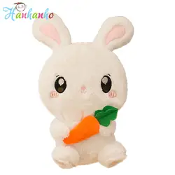 Супер милый кролик кукла Kawaii чучело пушистый кролик плюшевые игрушки детей подарок на день рождения детей 40 см