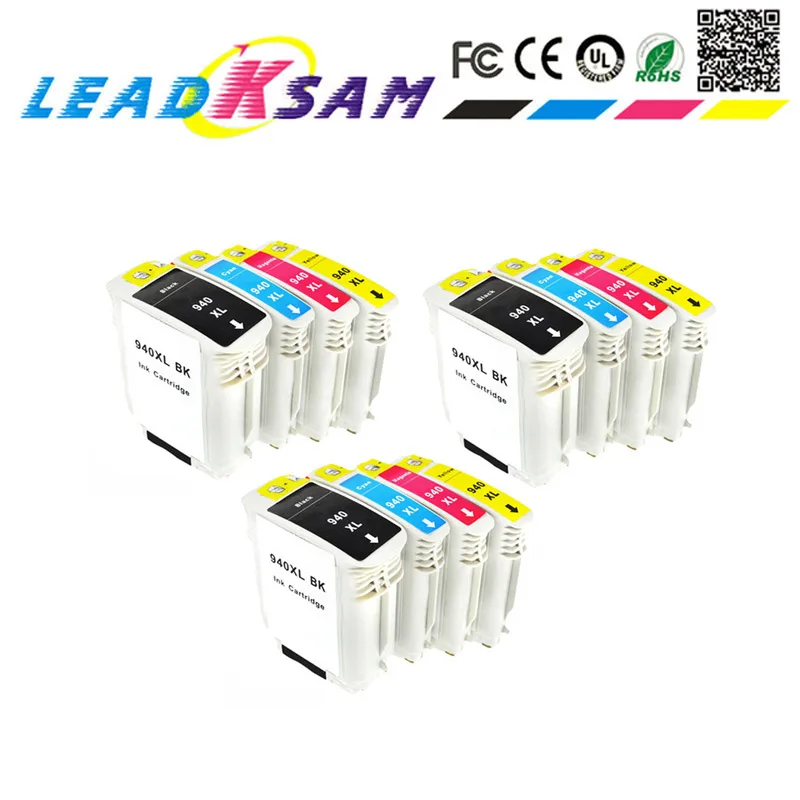 replace compatible for hp940 XL 940XL Ink Cartridge comaptible HP940 Officejet Pro 8000 8500 8500A printer | Компьютеры и офис