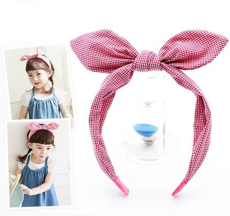

Sweet Style Headwear Baby Cute Tie Hair Accessories Children Bowknots Hairwear Girls & Women Cute Ribbon Bow Hairbands