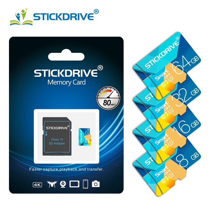 High Speed Class 10 Memory Card 128GB 64GB Micro sd card 32GB 16GB flash drive Memory card