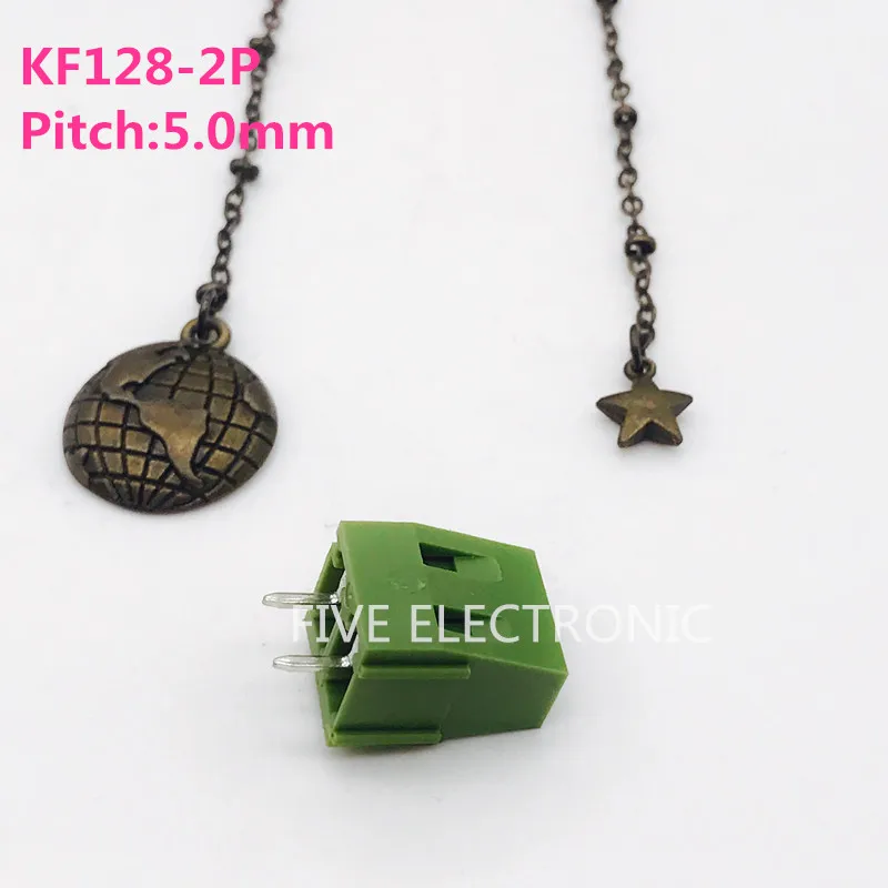 

KF128-2P ,KF128-3P,Pitch: 5.0mm, Screw type PCB terminals,be spliced