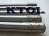 Mèches de toupie à boule de diamant fritté SHK-10mm, fraises en bout, outils de gravure de diamant CNC foret pour Relief 3D de granit/fraisage inférieur ► Photo 3/6