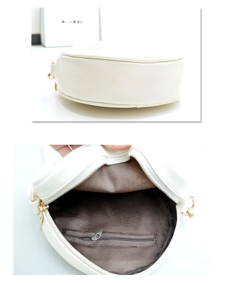 Новое поступление Женская сумка из ПУ кожи женские круглые часы сумки с принтом через плечо Лолита сумка через плечо женская сумка-мессенджер