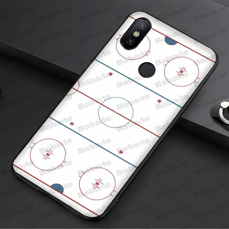 Babaite хоккейный каток черный ТПУ Мягкий силиконовый чехол для телефона для redmi 5plus 5A 6pro 4X note5A note4x note7 6A funda