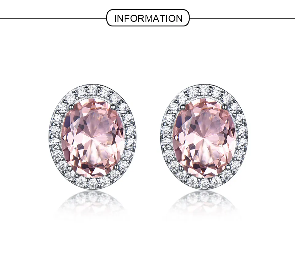 ZUMCHO-Pink-Sapphire-sterling-silver-earrings-for-women-EUJ073PS-1-PC (1)