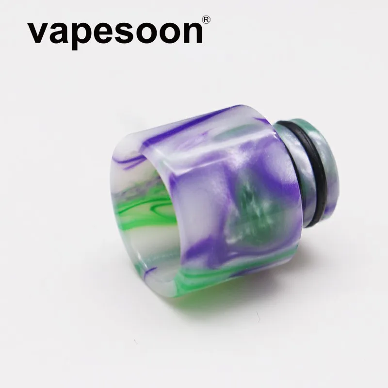 VapeSoon красочный 510 полимерный капельный наконечник для электронной сигареты 510 Распылитель на резьбе, такой как melo 3 mini tfv4 Ijust s распылитель/испаритель 50 шт