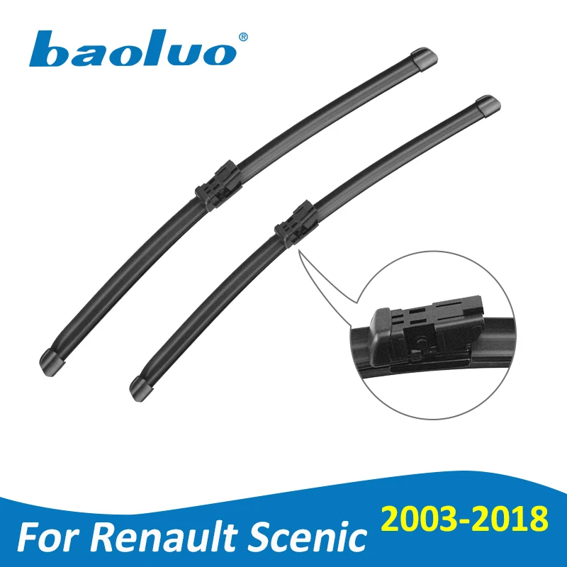 Baoluoбыл стеклоочистителей для Renault Scenic 2003 2004 2005 2006 2007 2008 2009 2010 2011 2012 2013 2014 2015 2016 2017 2018