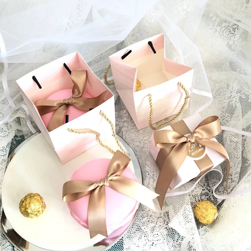 Avebien миниатюрные туфли в стиле Macaron оригинального дизайна коробка конфет День рождения Декорации для детей сувенир с душем Свадебные украшения с лентой