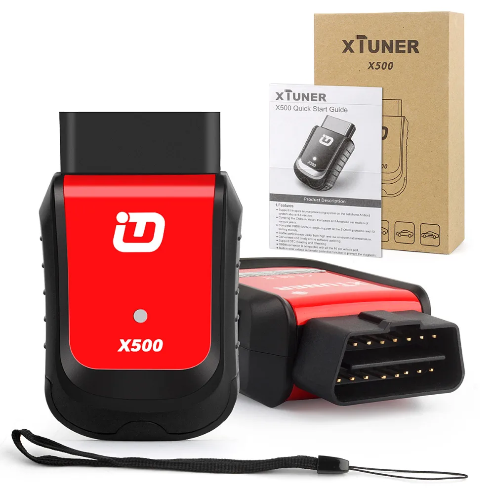 XTUNER X500 VPecker автоматический диагностический сканер универсальный OBD2 автомобильный диагностический инструмент для двигателя, ABS, батареи, DPF, EPB, масла, TPMS, IMMO