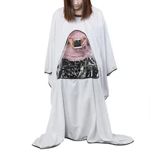 Новая салонная накидка для стрижки волос Парикмахерская смотровая оконная Парикмахерская накидка Уход за волосами легкие накидки аксессуары для волос