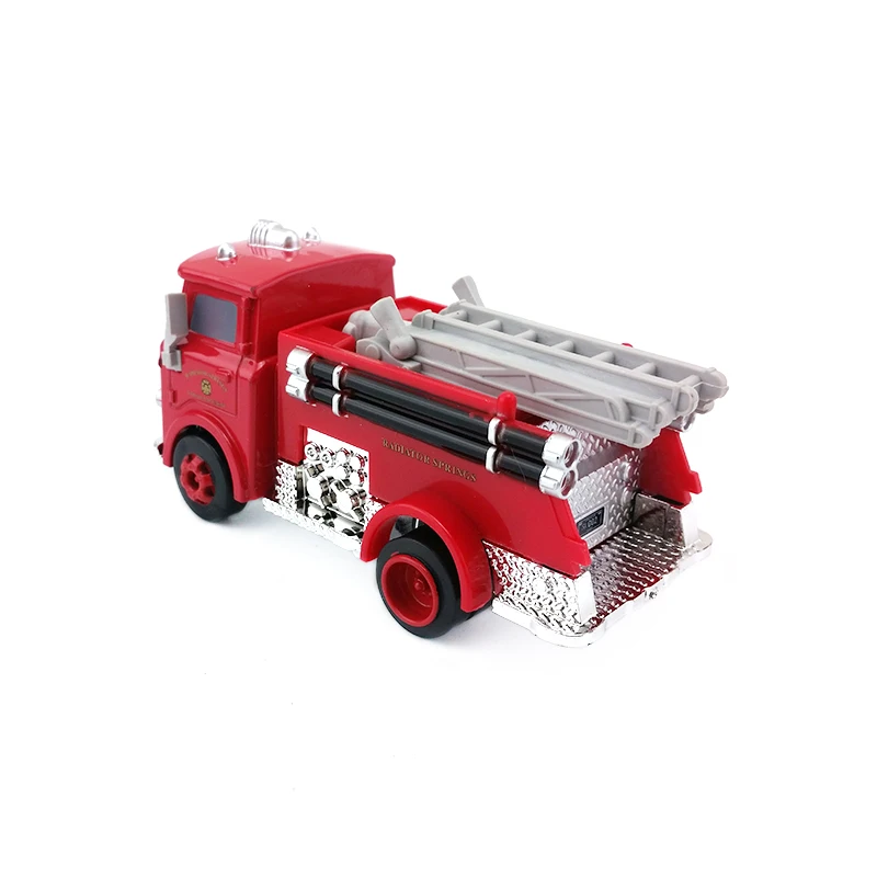 Disney Pixar Тачки 2 красный пожарный металлический литой игрушечный автомобиль 1:55 Свободный абсолютно в и