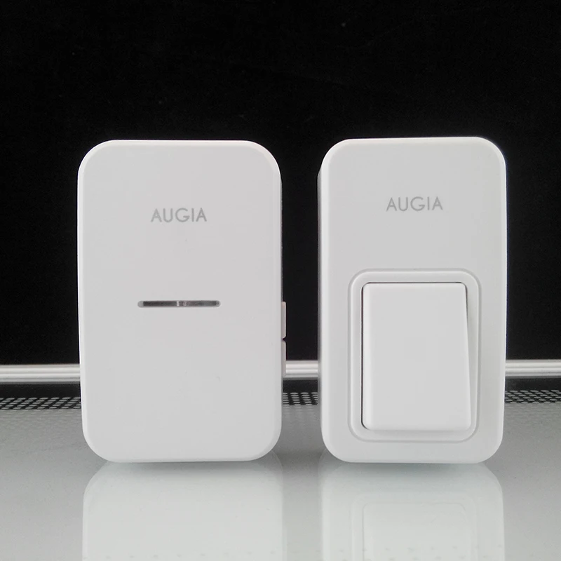 

Battery-less Wireless Doorbell Door Bell 110m long range Self-powered Waterproof Push Button Bell Cordless Bell 25 Rings